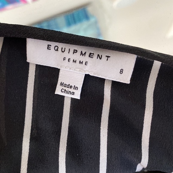 Equipment Mixed Alexandria silk dress - Picture 6 of 6